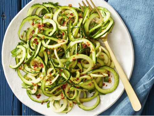 Asian Sesame Zucchini Noodles