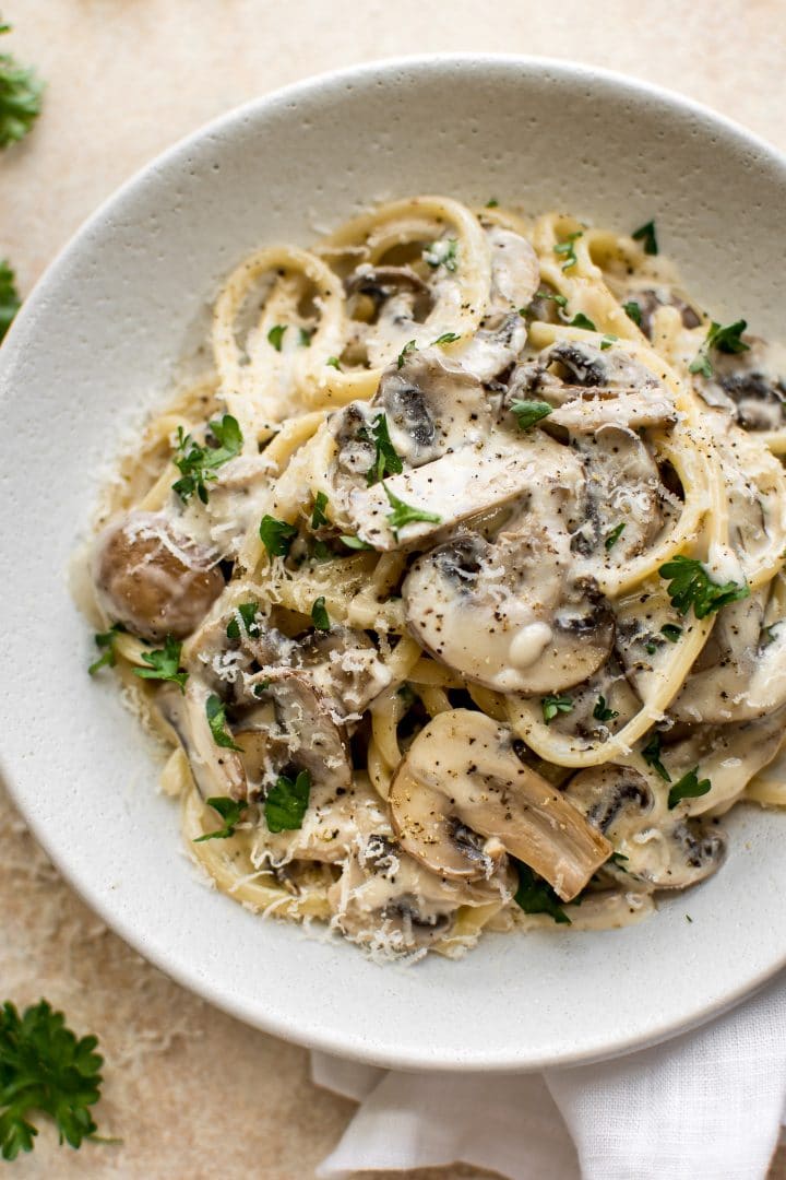 Creamy Mushroom Pasta